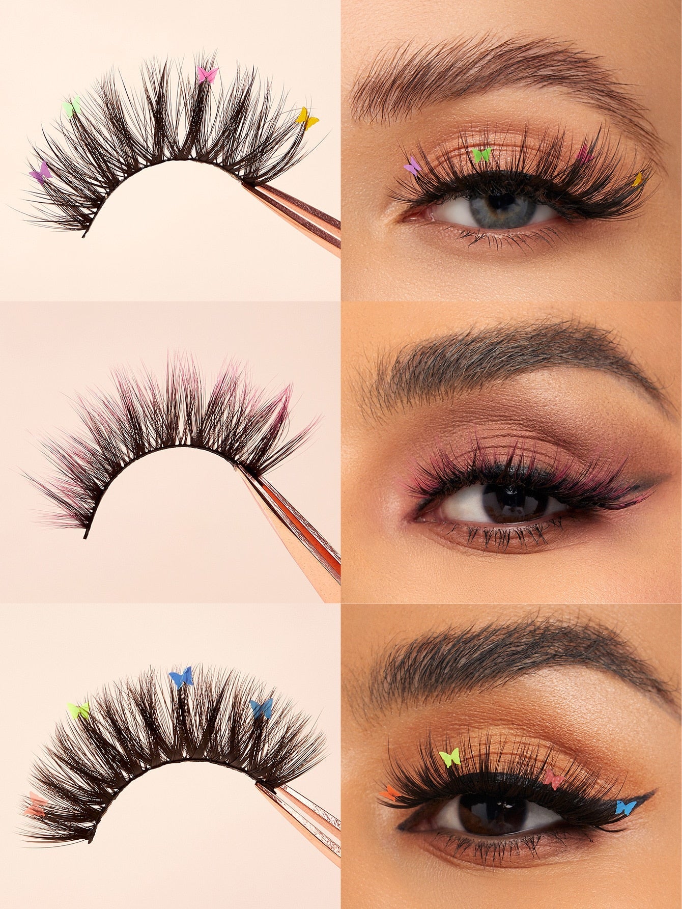 ALL THE LASHES 8 PAIRS FALSE EYELASH SET