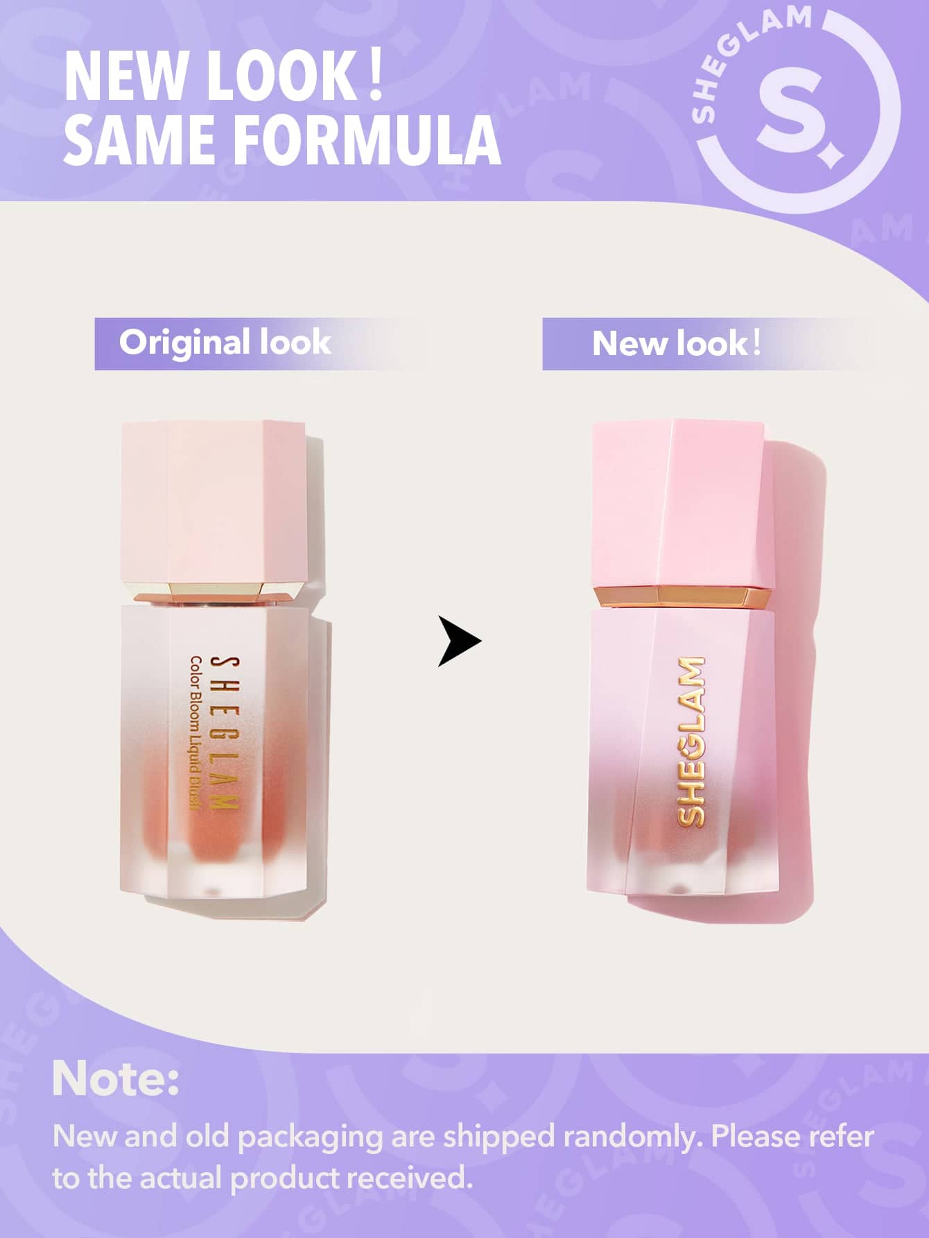 COLOR BLOOM DAYGLOW LIQUID BLUSH SHIMMER FINISH