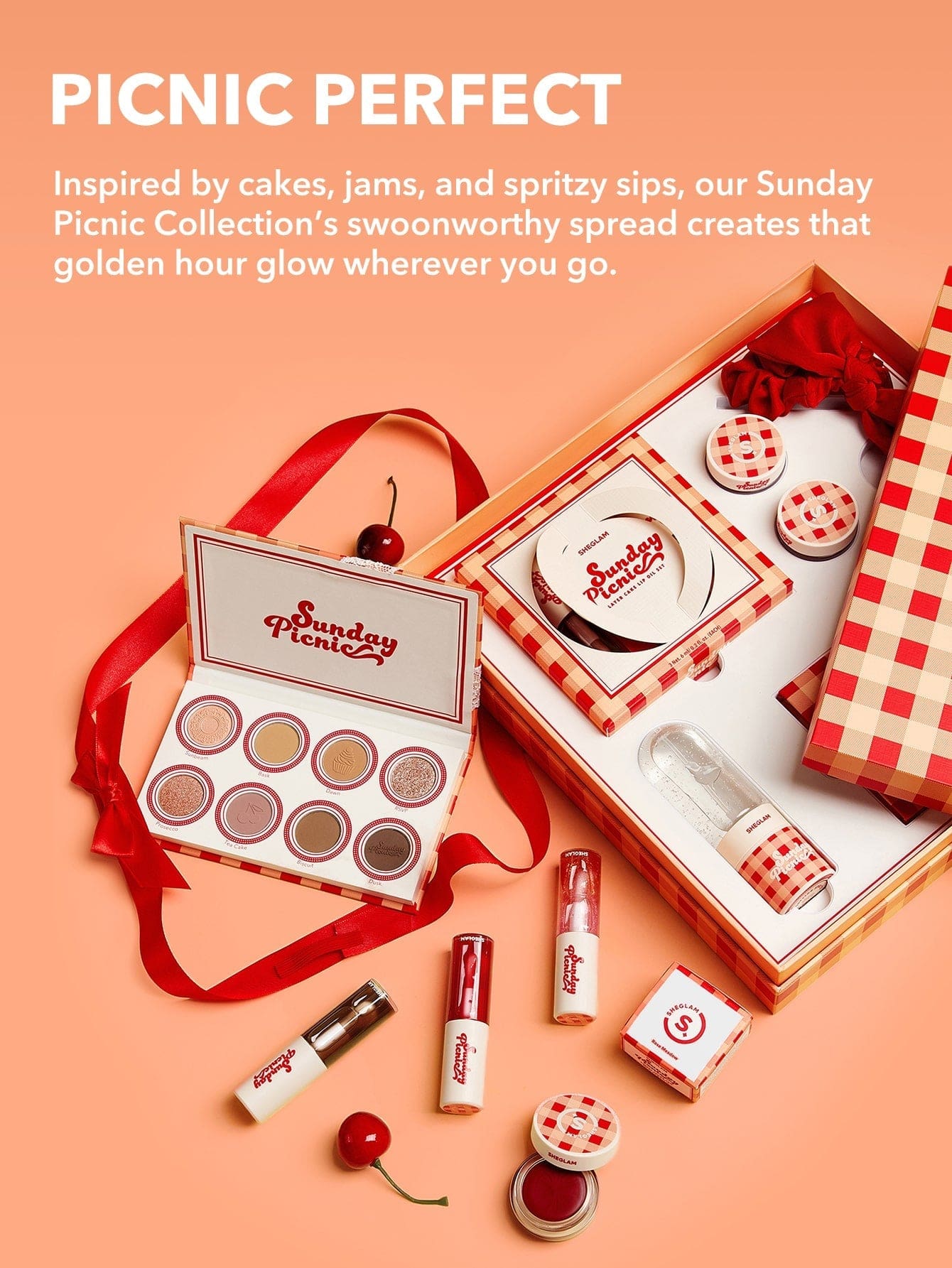 SUNDAY PICNIC LAYER CAKE LIP OIL SET
