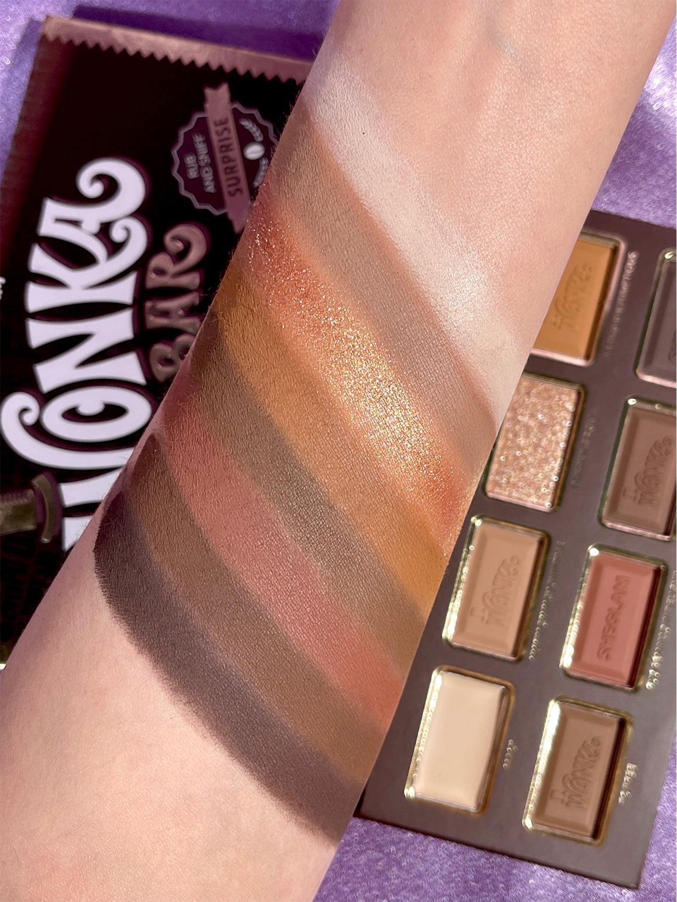 WILLY WONKA WONKA BAR EYESHADOW PALETTE
