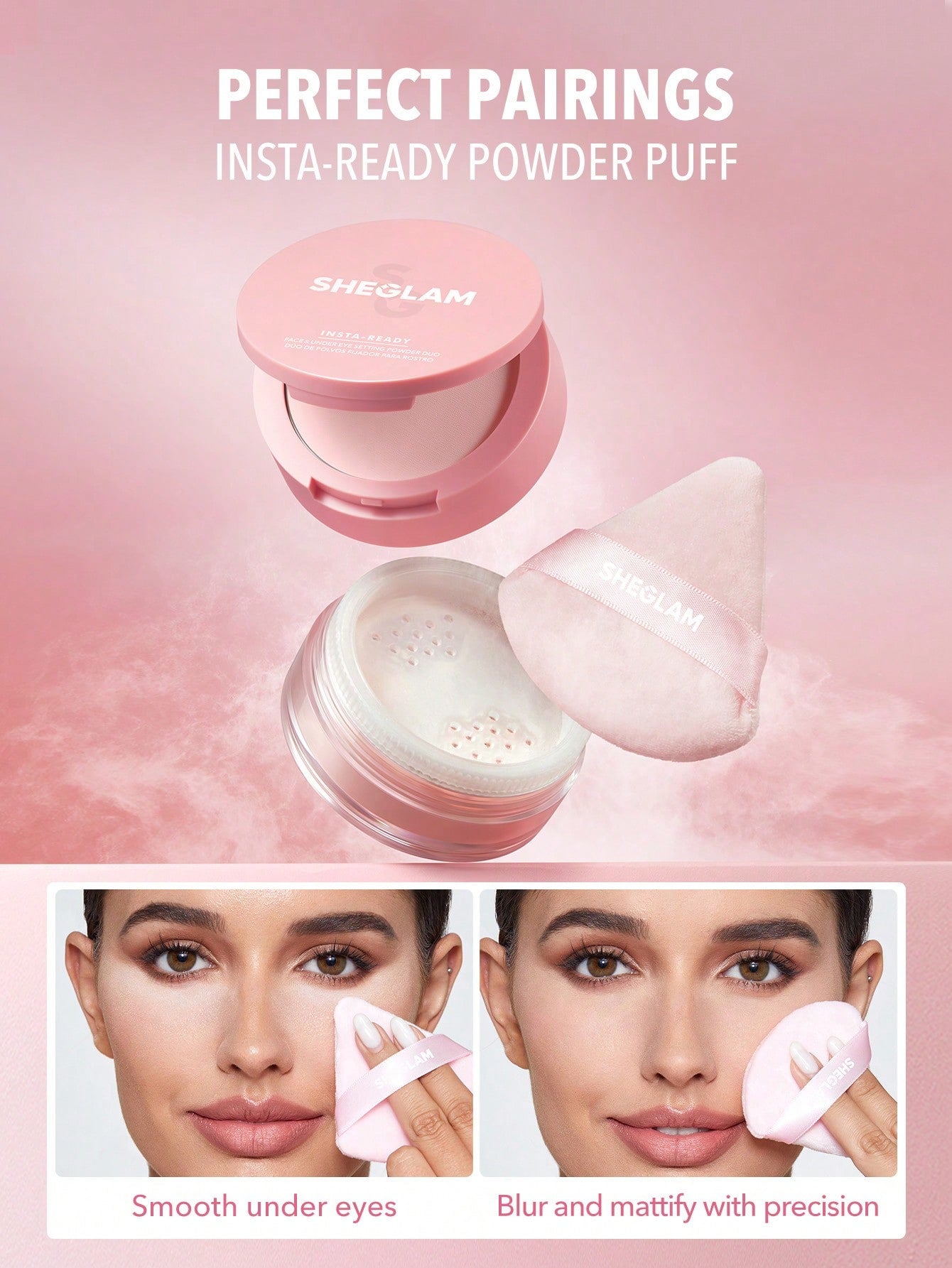 INSTA-READY POWDER PUFF