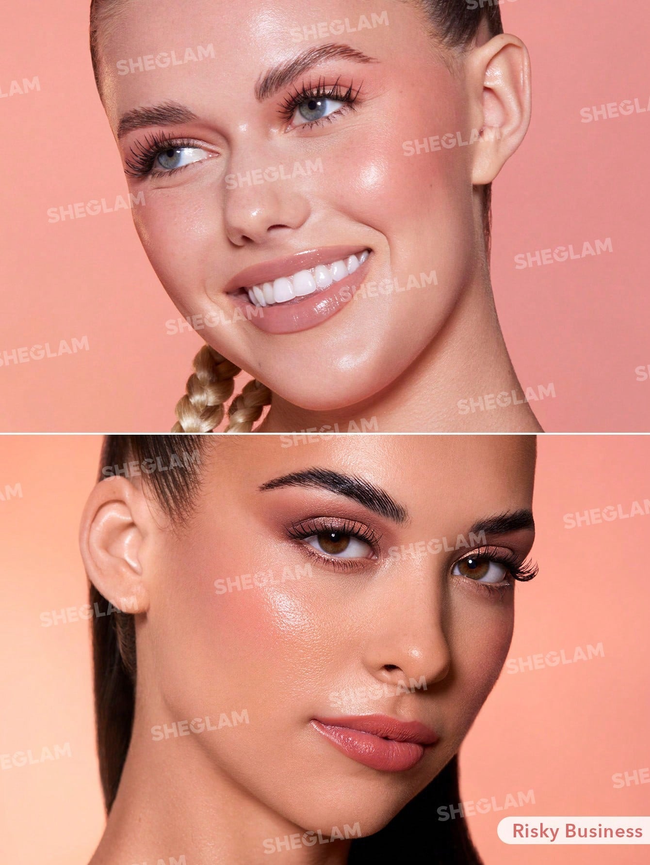 COLOR BLOOM DAYGLOW LIQUID BLUSH SHIMMER FINISH