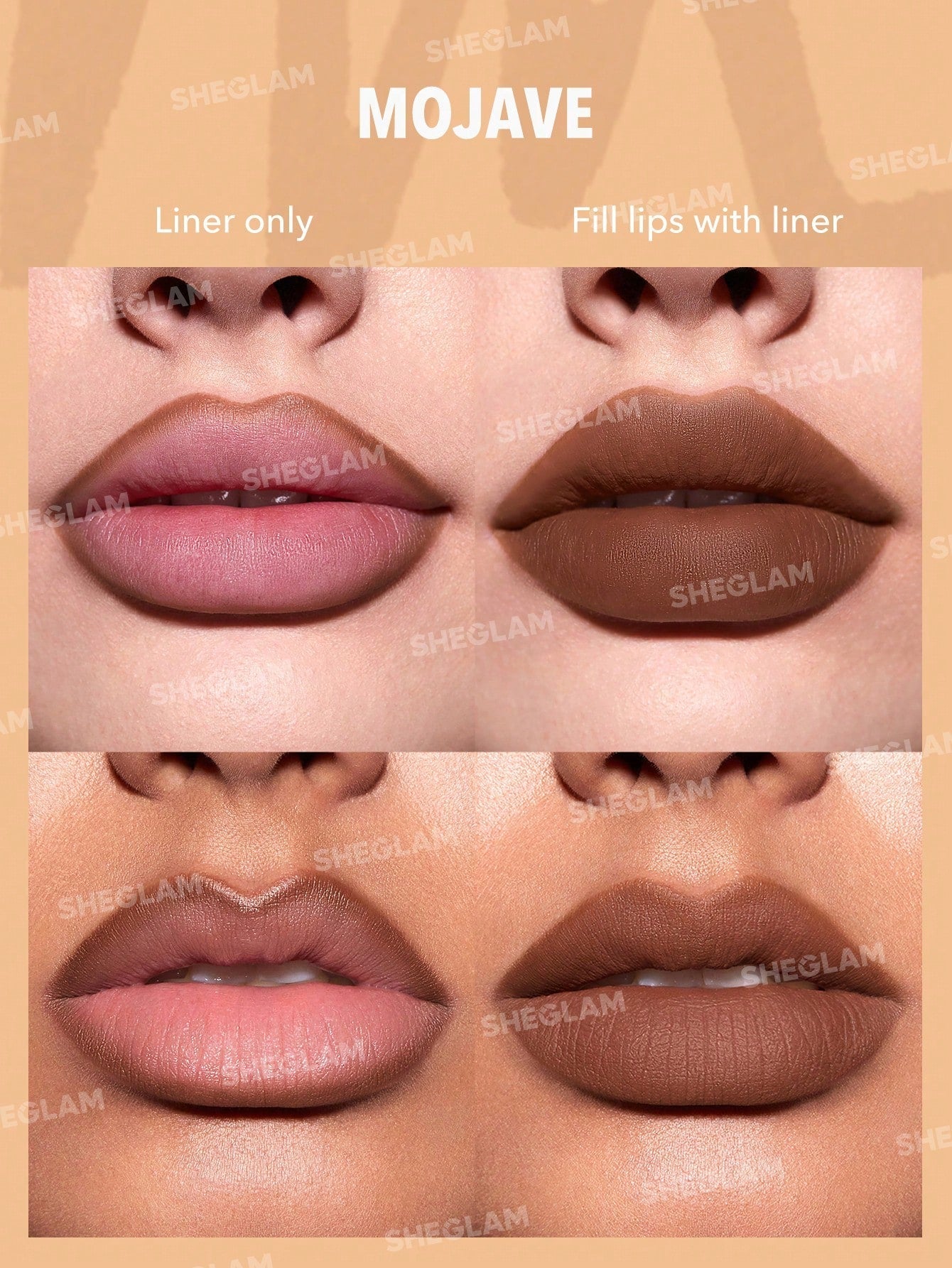 SO LIPPY LIP LINER SET-ESPRESSO KISSES