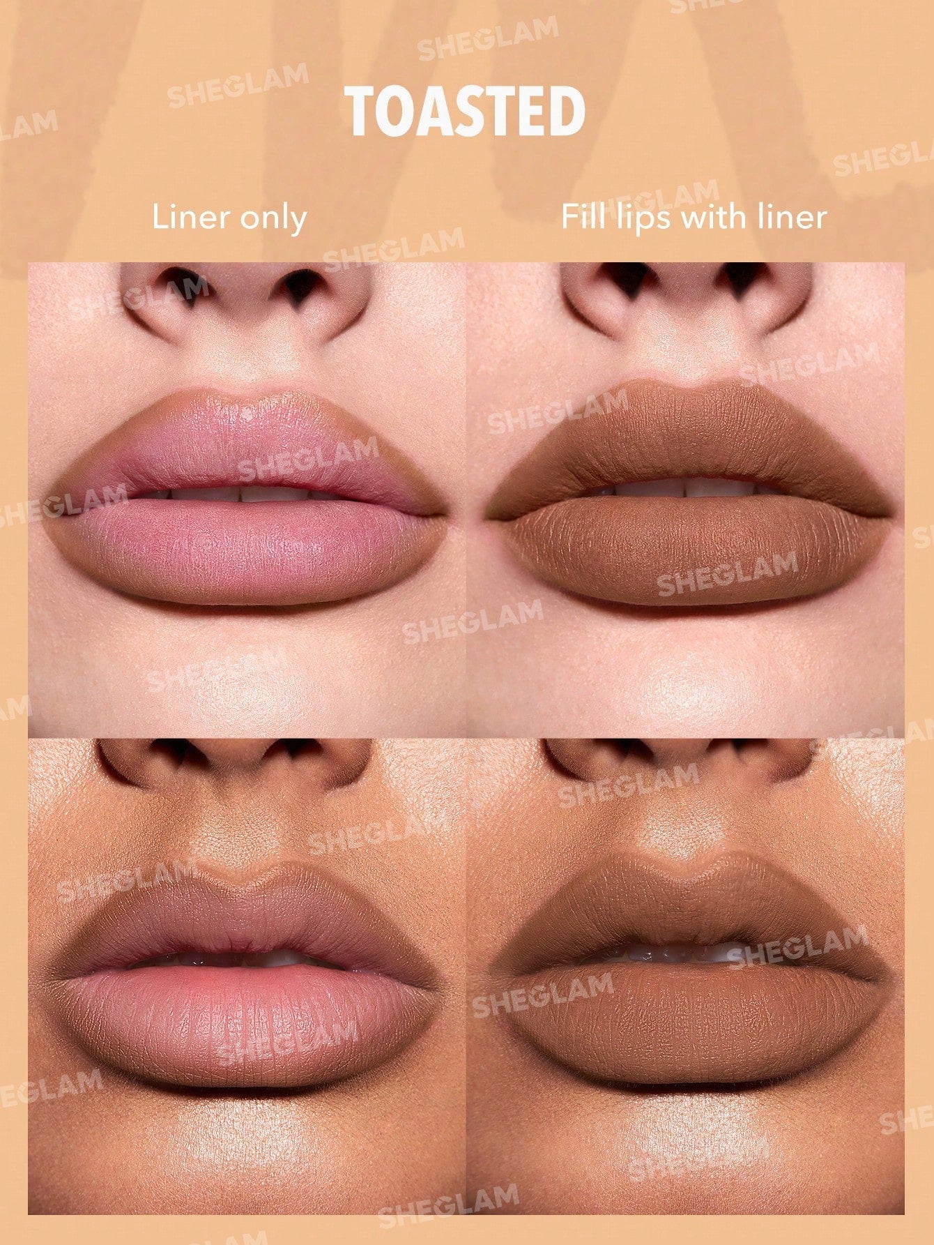 SO LIPPY LIP LINER SET-ESPRESSO KISSES