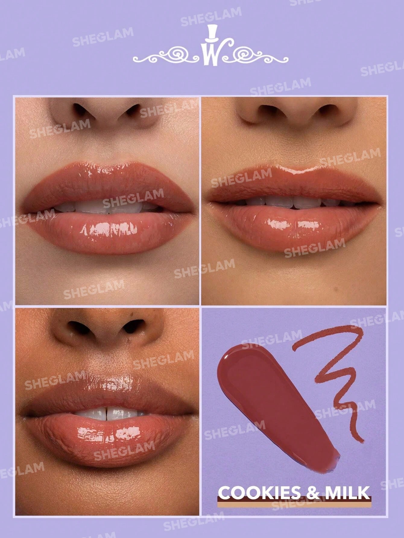WILLY WONKA COCOA KISS LIP DUO