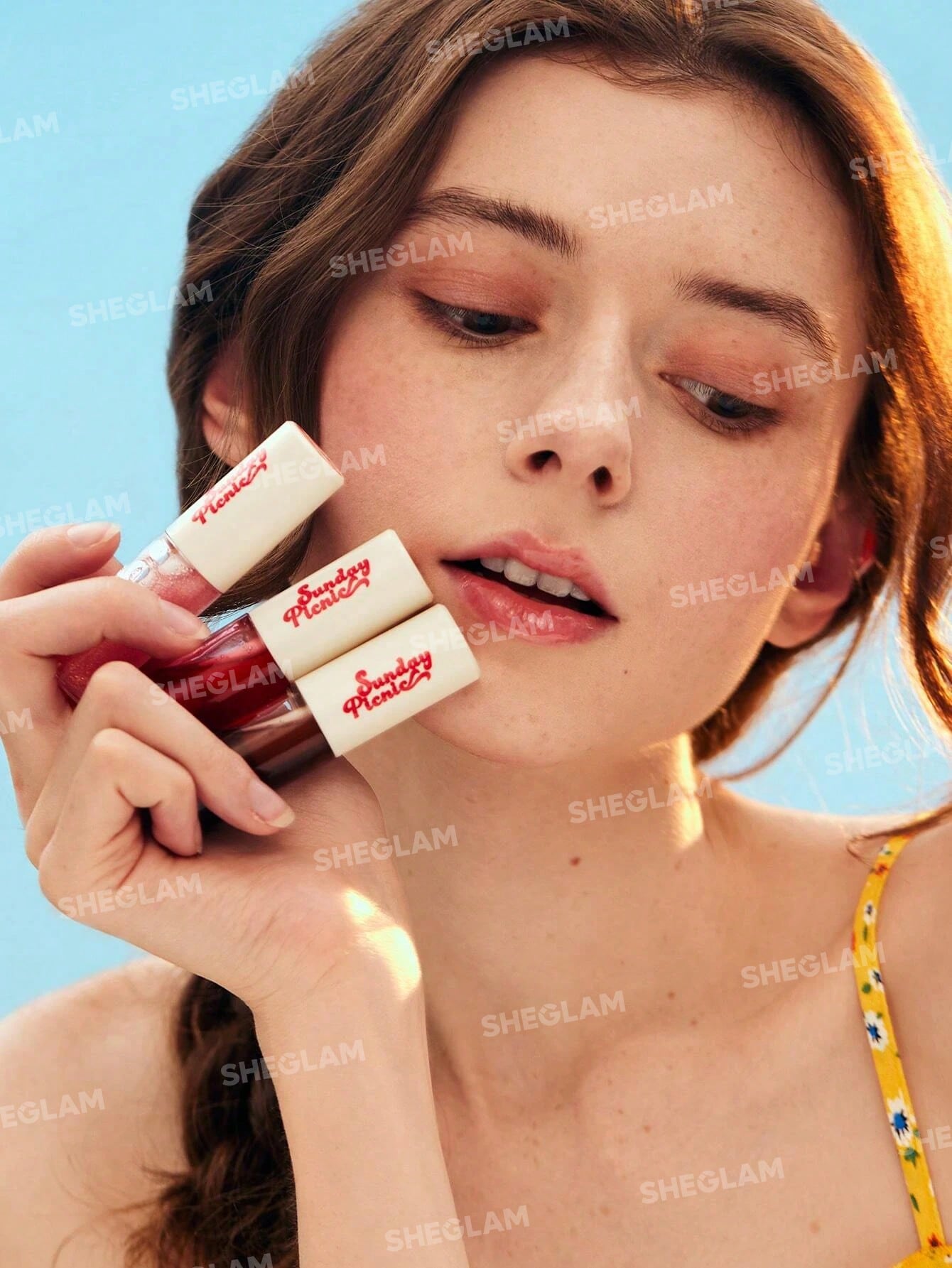 SUNDAY PICNIC LAYER CAKE LIP OIL SET