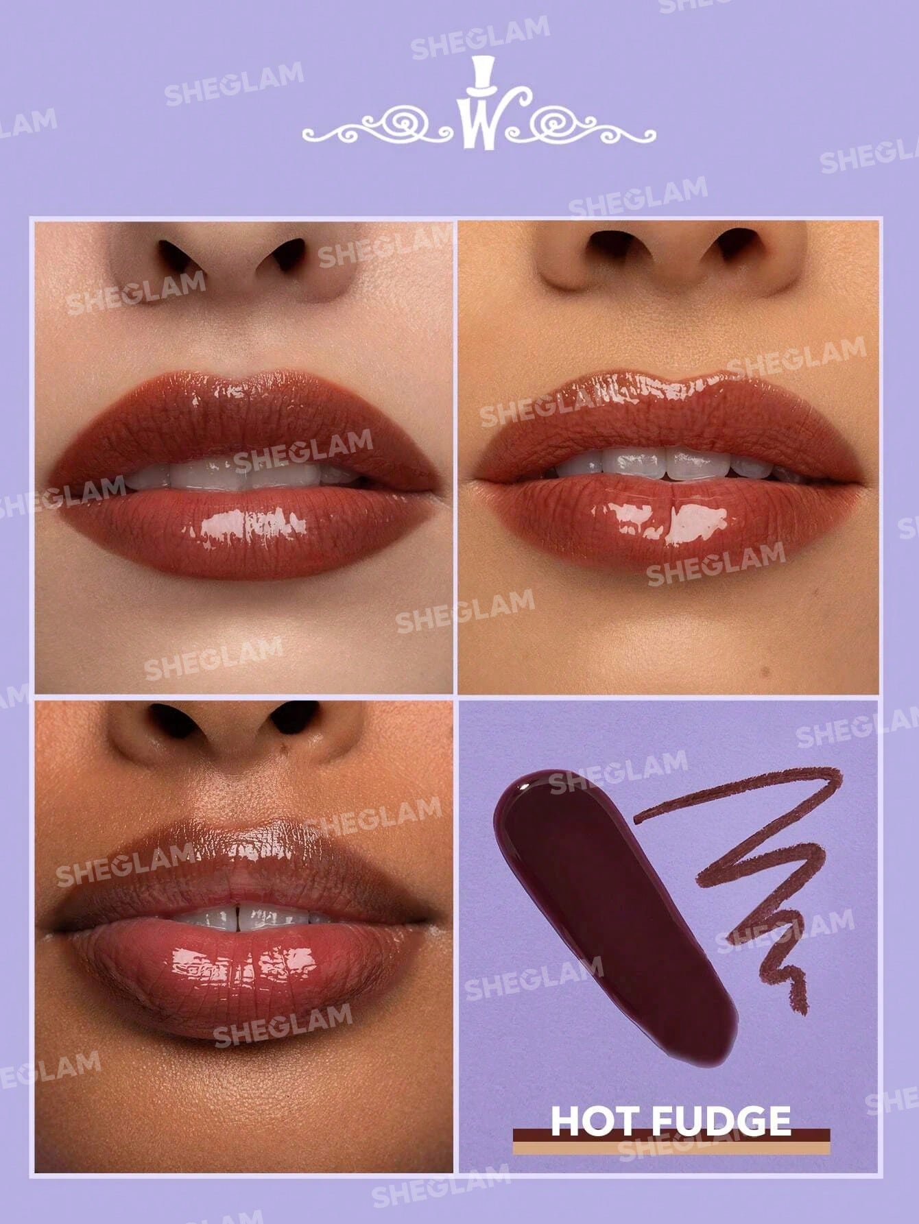 WILLY WONKA COCOA KISS LIP DUO