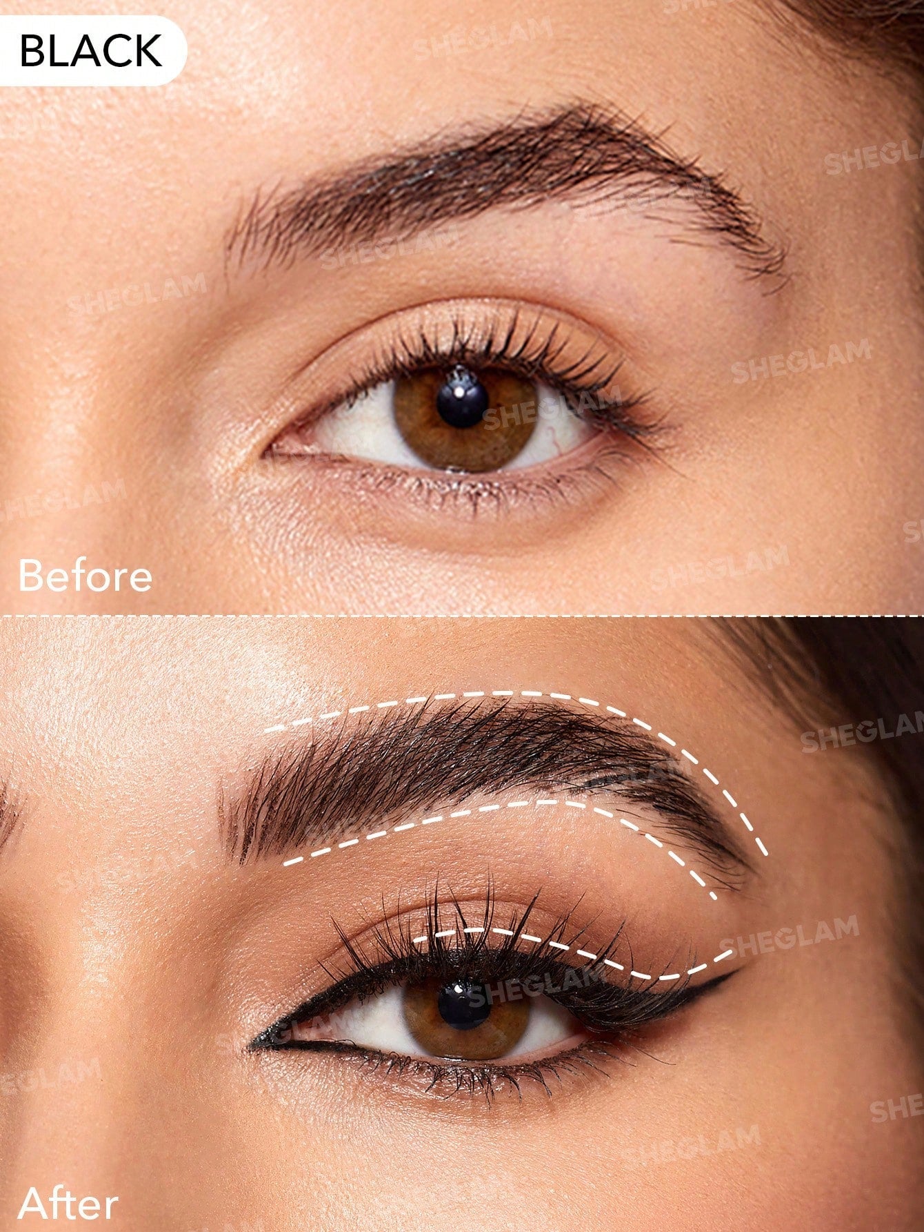 INTENSIFY SMUDGE-PROOF EYELINER GEL - BLACK