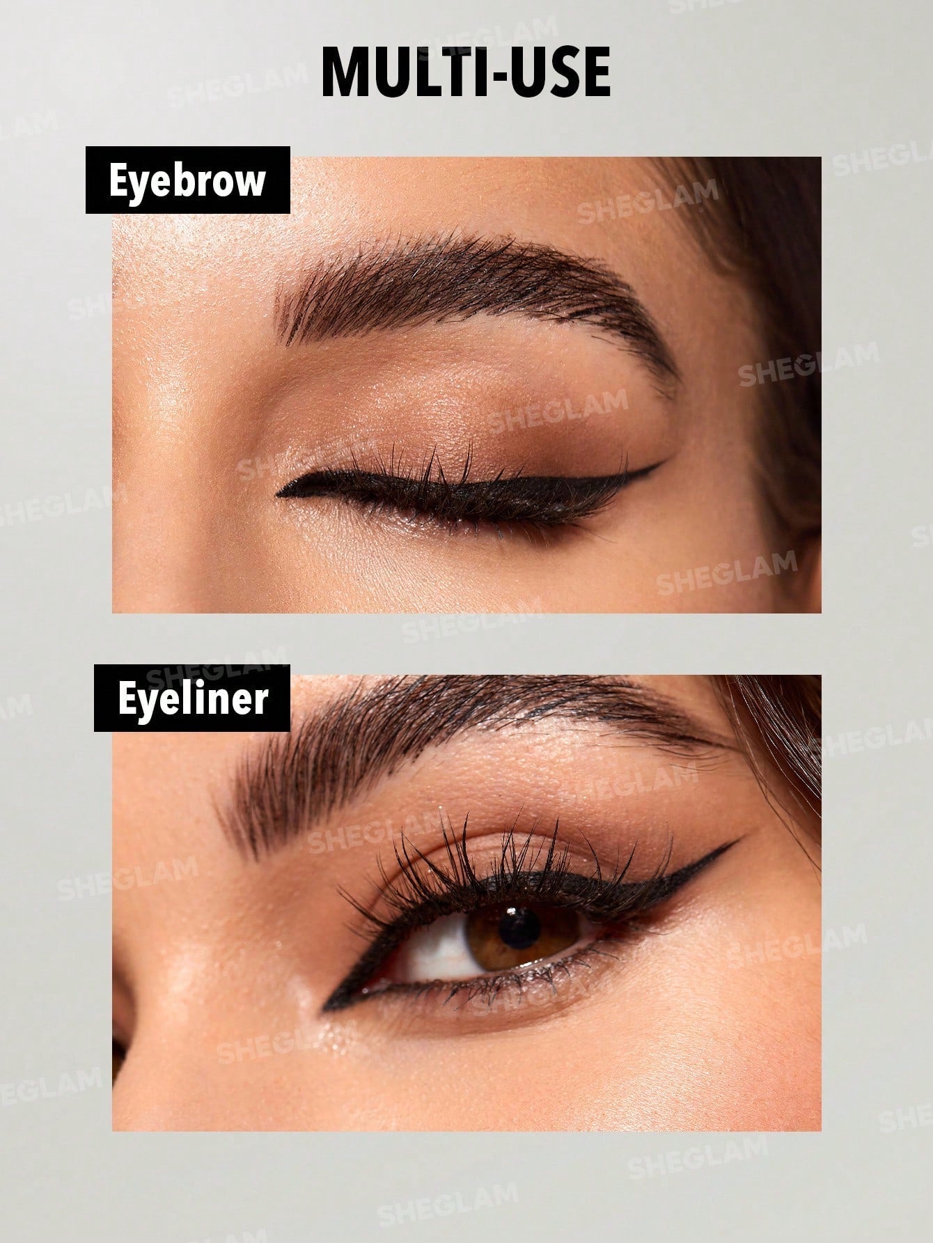 INTENSIFY SMUDGE-PROOF EYELINER GEL - BROWN