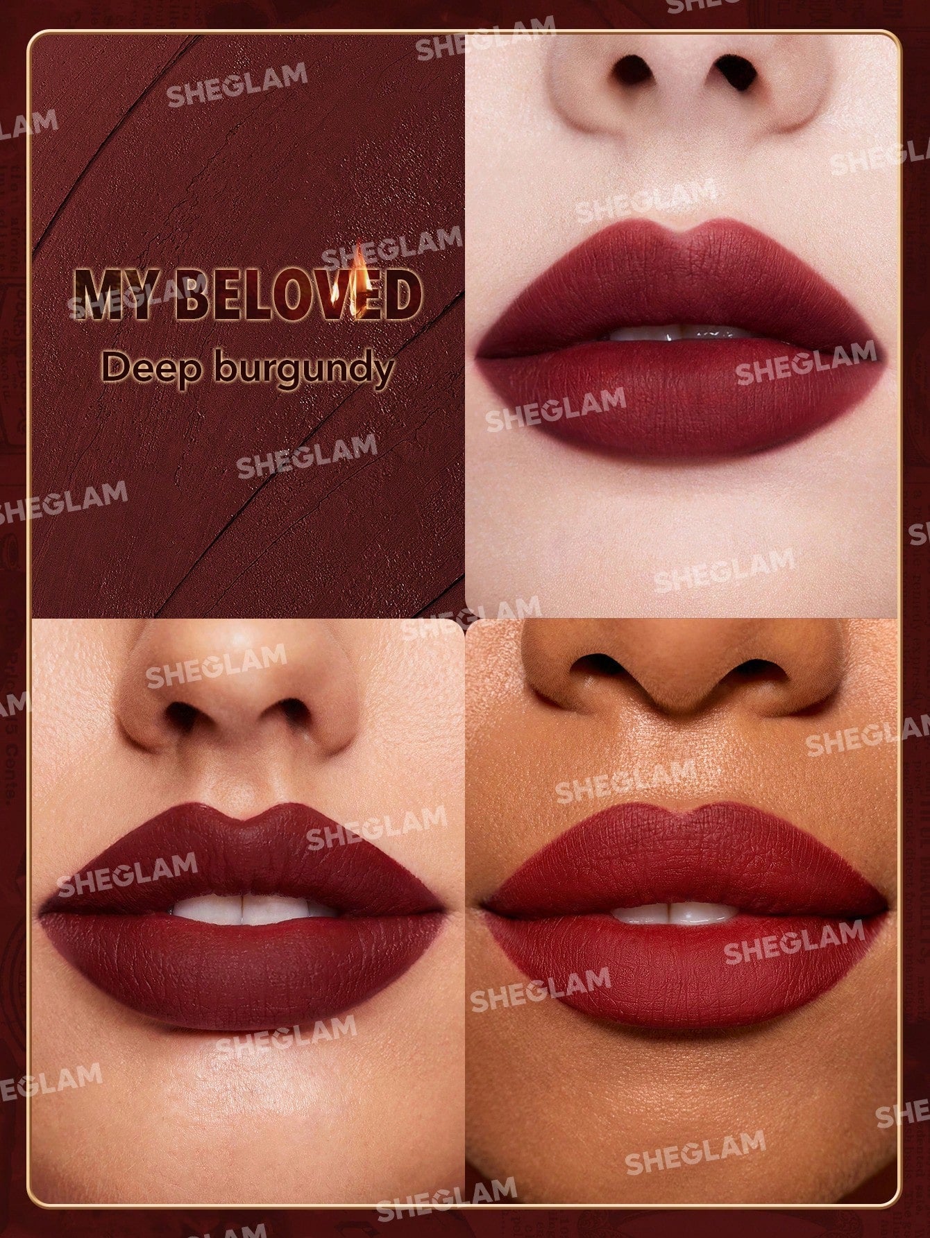 DYNAMATTE BOOM LONG-LASTING MATTE LIPSTICK (EMBER ROSE VER.)