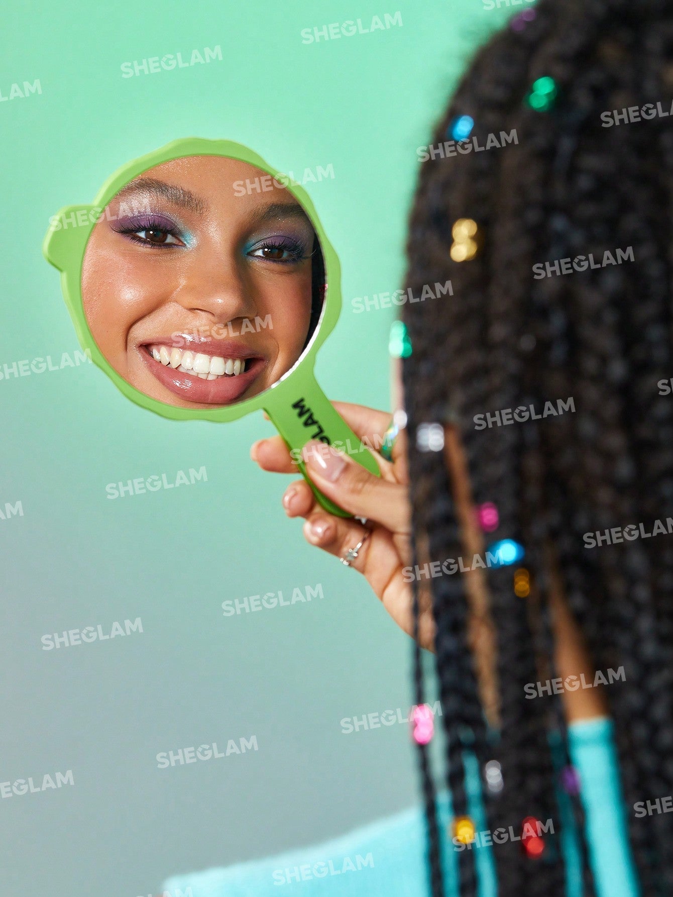 RICK AND MORTY X SHEGLAM HAND MIRROR