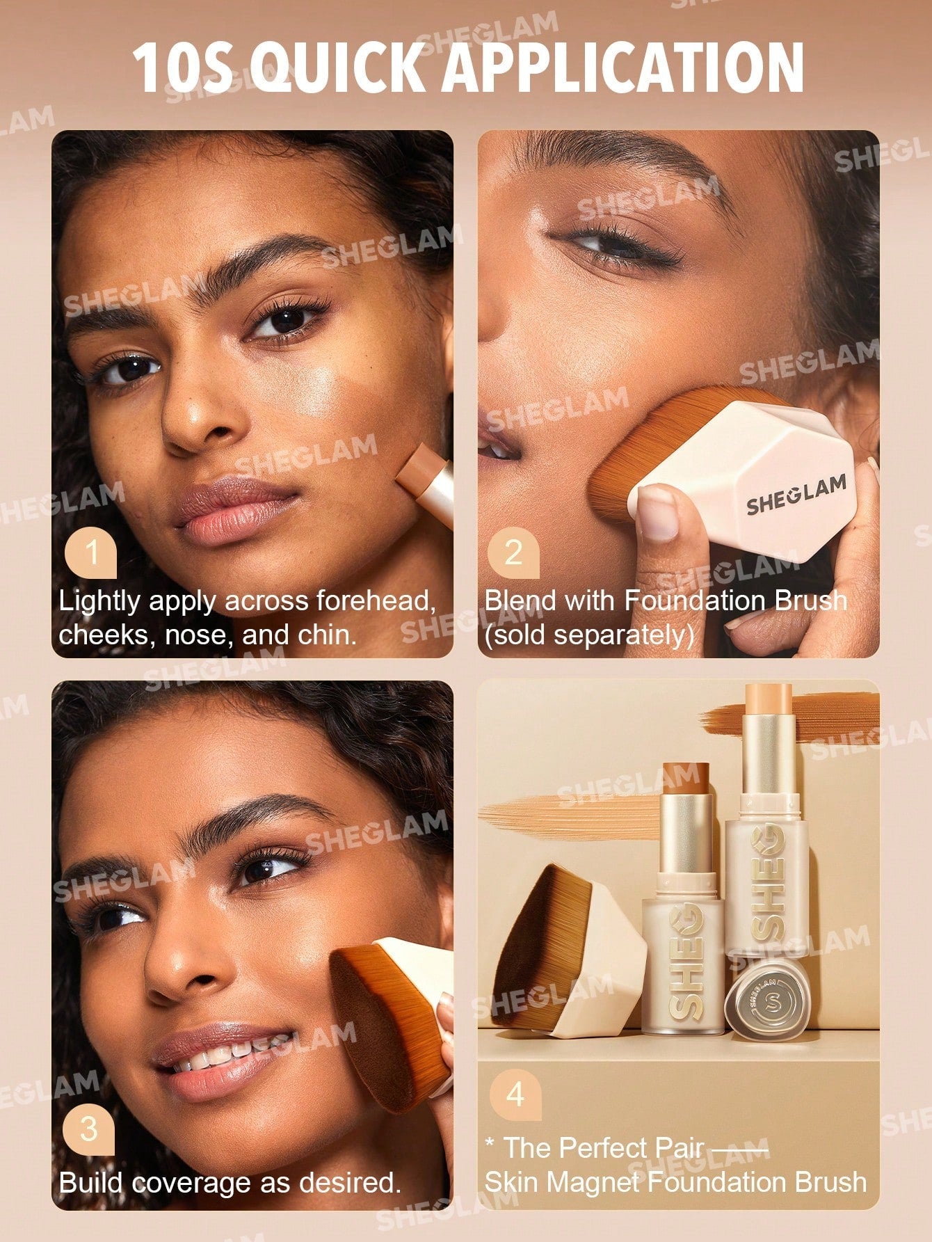 SKIN MAGNET HIGH COVERAGE FOUNDATION STICK