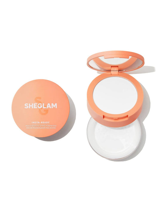 INSTA-READY FACE & UNDER EYE SETTING POWDER DUO - TRANSLUCENT