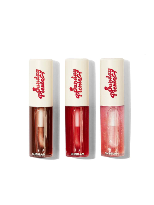 SUNDAY PICNIC LAYER CAKE LIP OIL SET