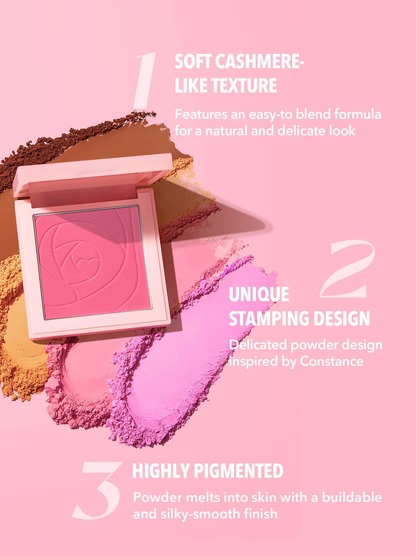 LOVE DIVE TENDER HEART POWDER BLUSH