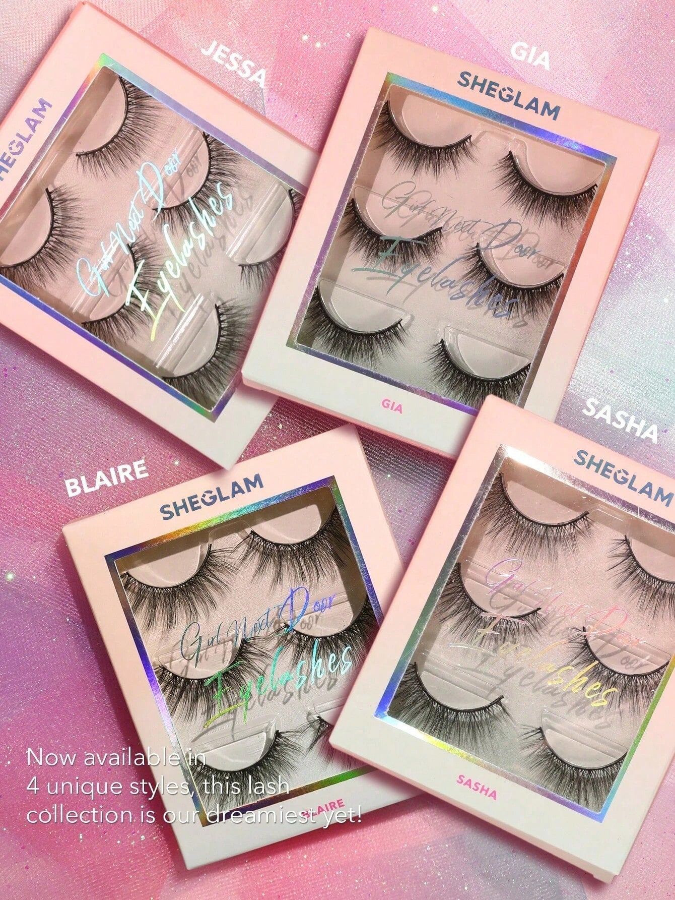 GIRL NEXT DOOR NATURAL FALSE EYELASHES-GIA