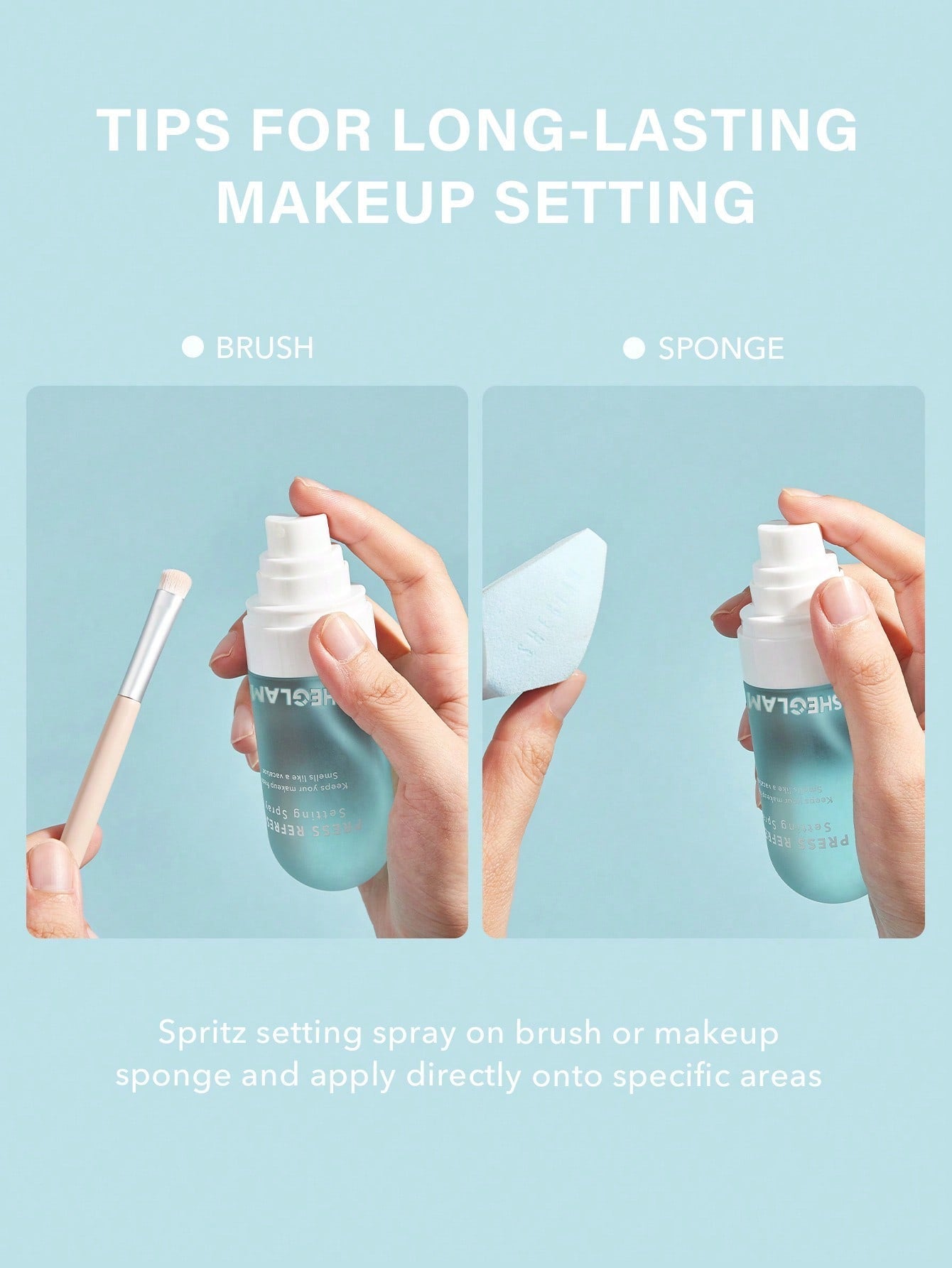 PRESS REFRESH SETTING SPRAY