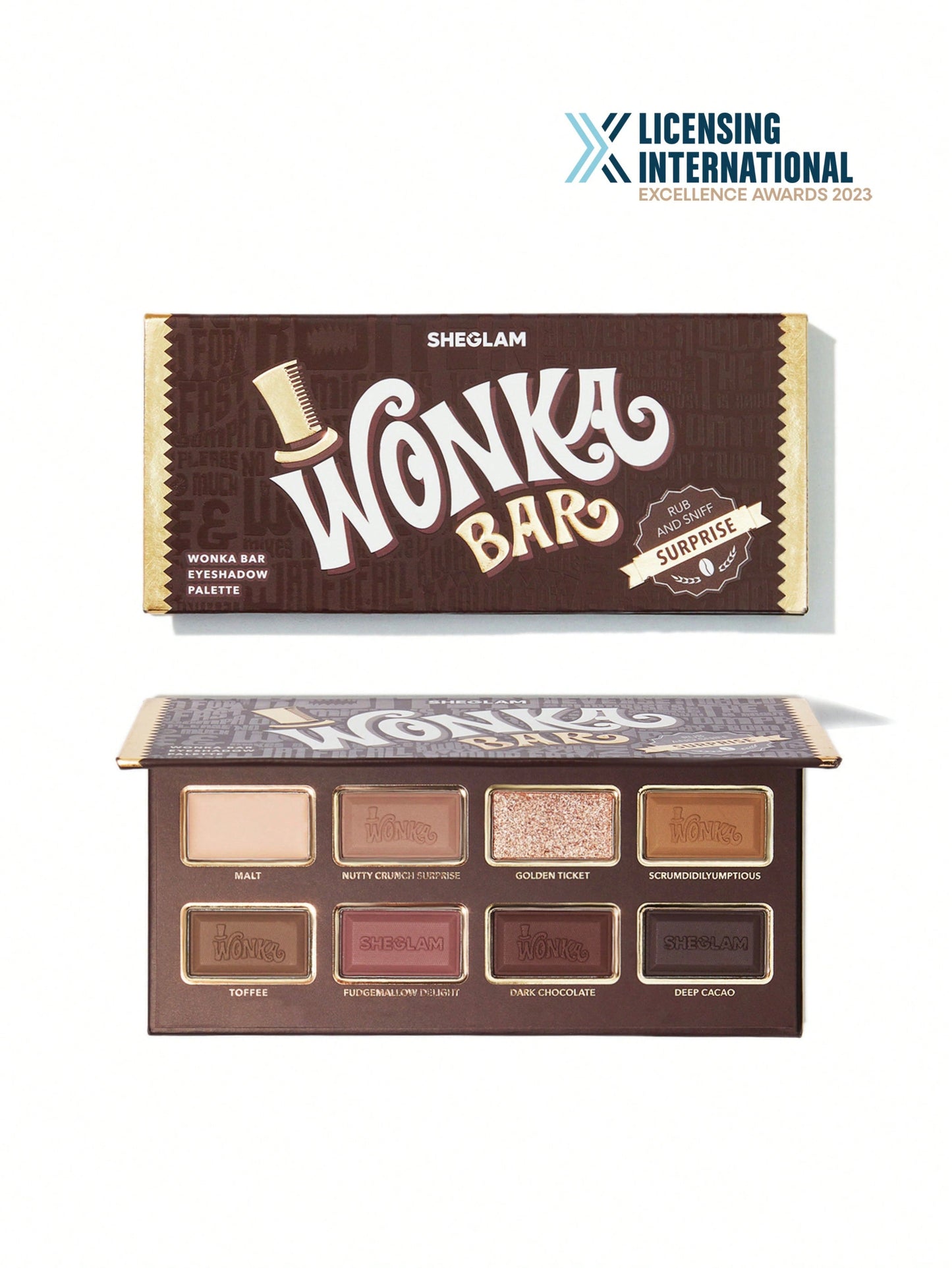 WILLY WONKA WONKA BAR EYESHADOW PALETTE