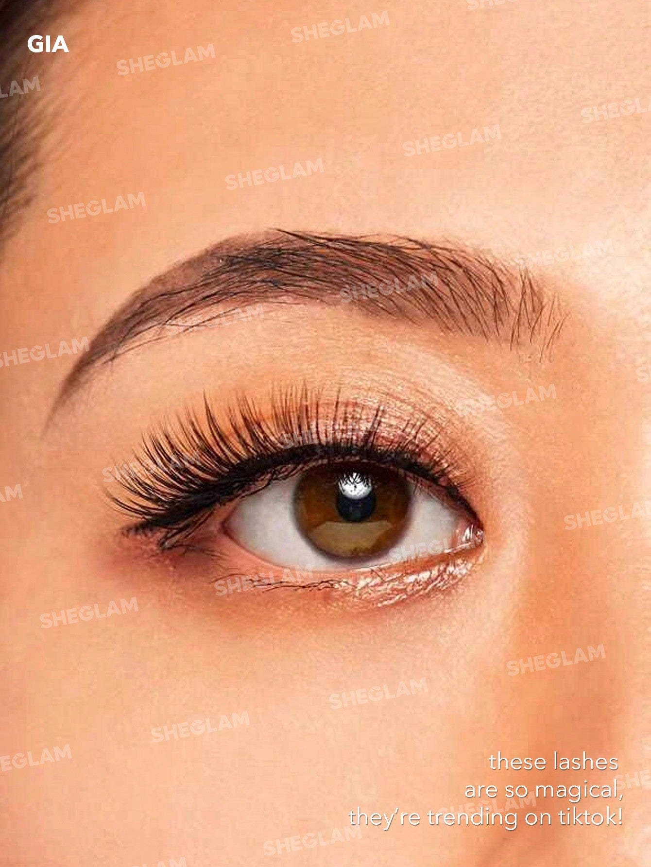 GIRL NEXT DOOR NATURAL FALSE EYELASHES-GIA