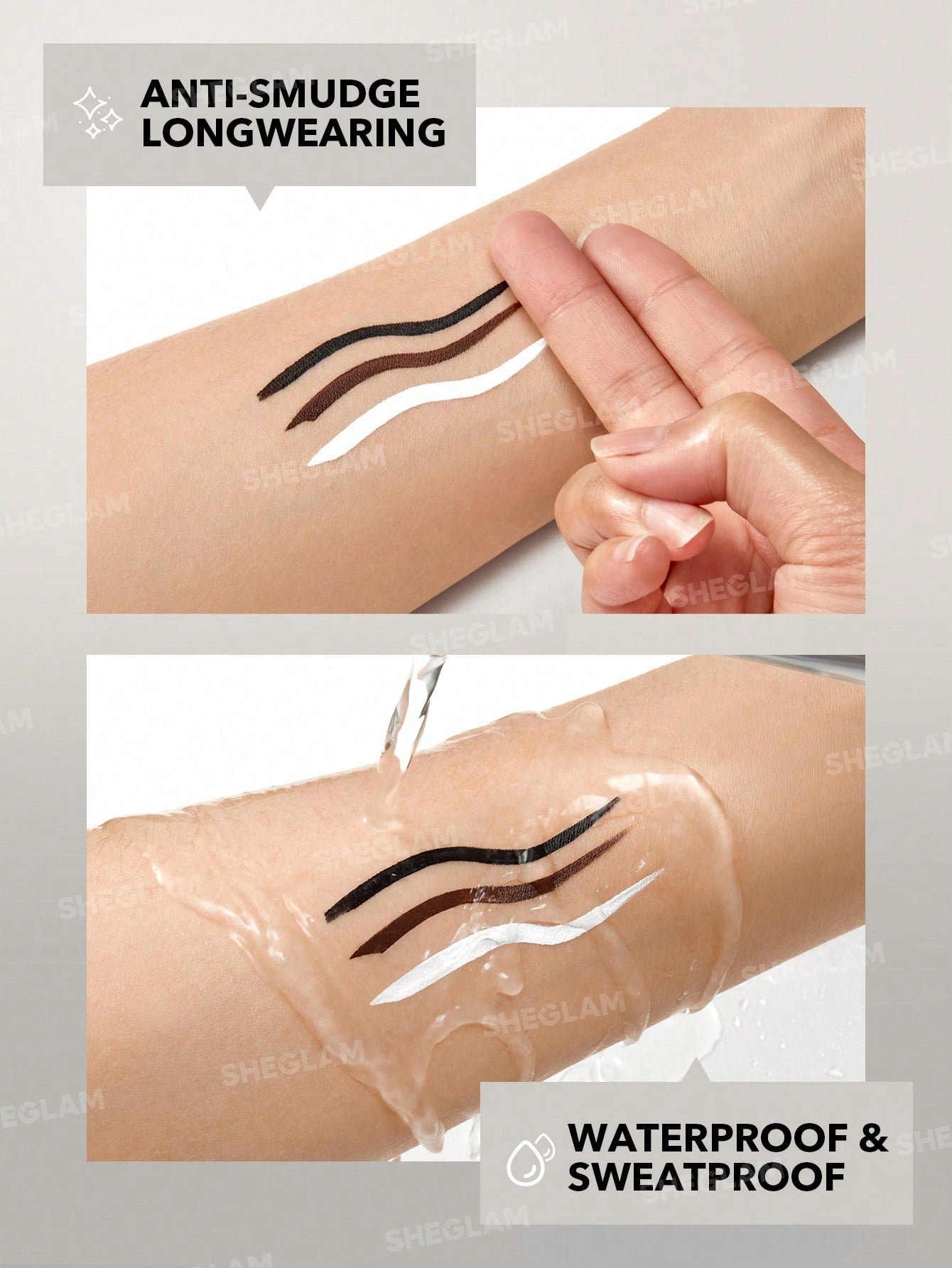 INTENSIFY SMUDGE-PROOF EYELINER GEL - BROWN