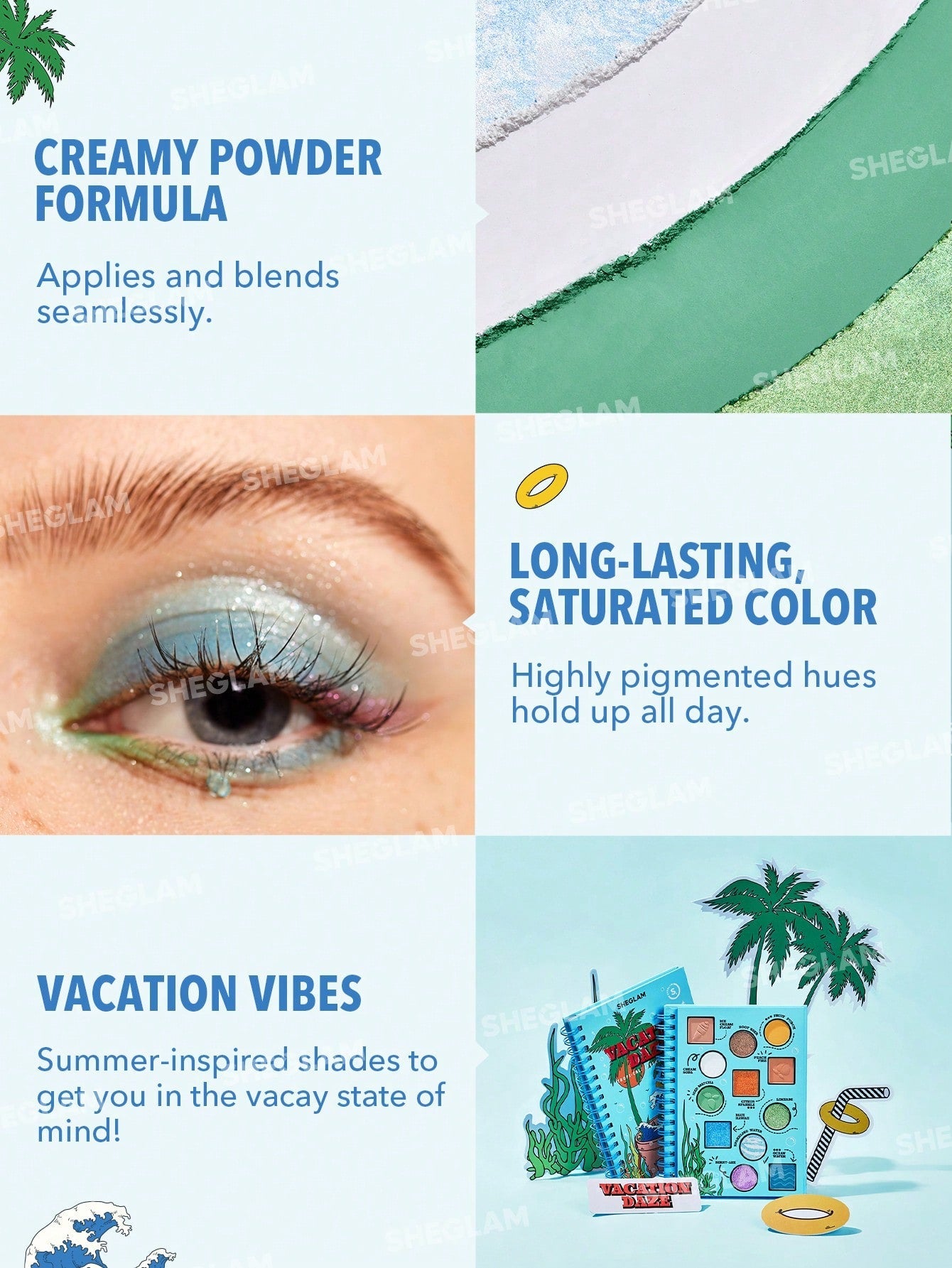 VACATION DAZE TROPI-CALI EYESHADOW PALETTE