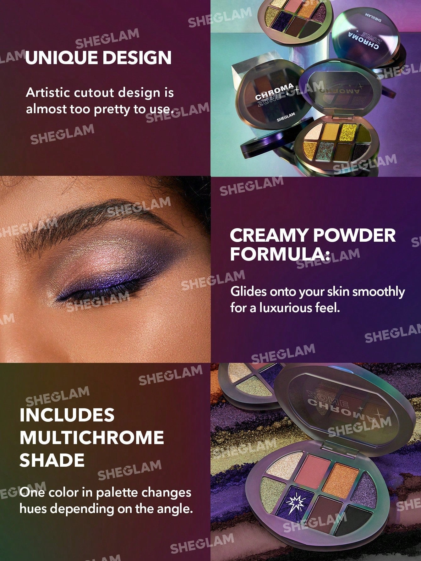 CHROMA ZONE EYESHADOW PALETTE - VELOCITY