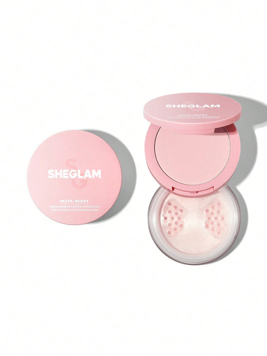 INSTA-READY FACE & UNDER EYE SETTING POWDER DUO - BUBBLEGUM