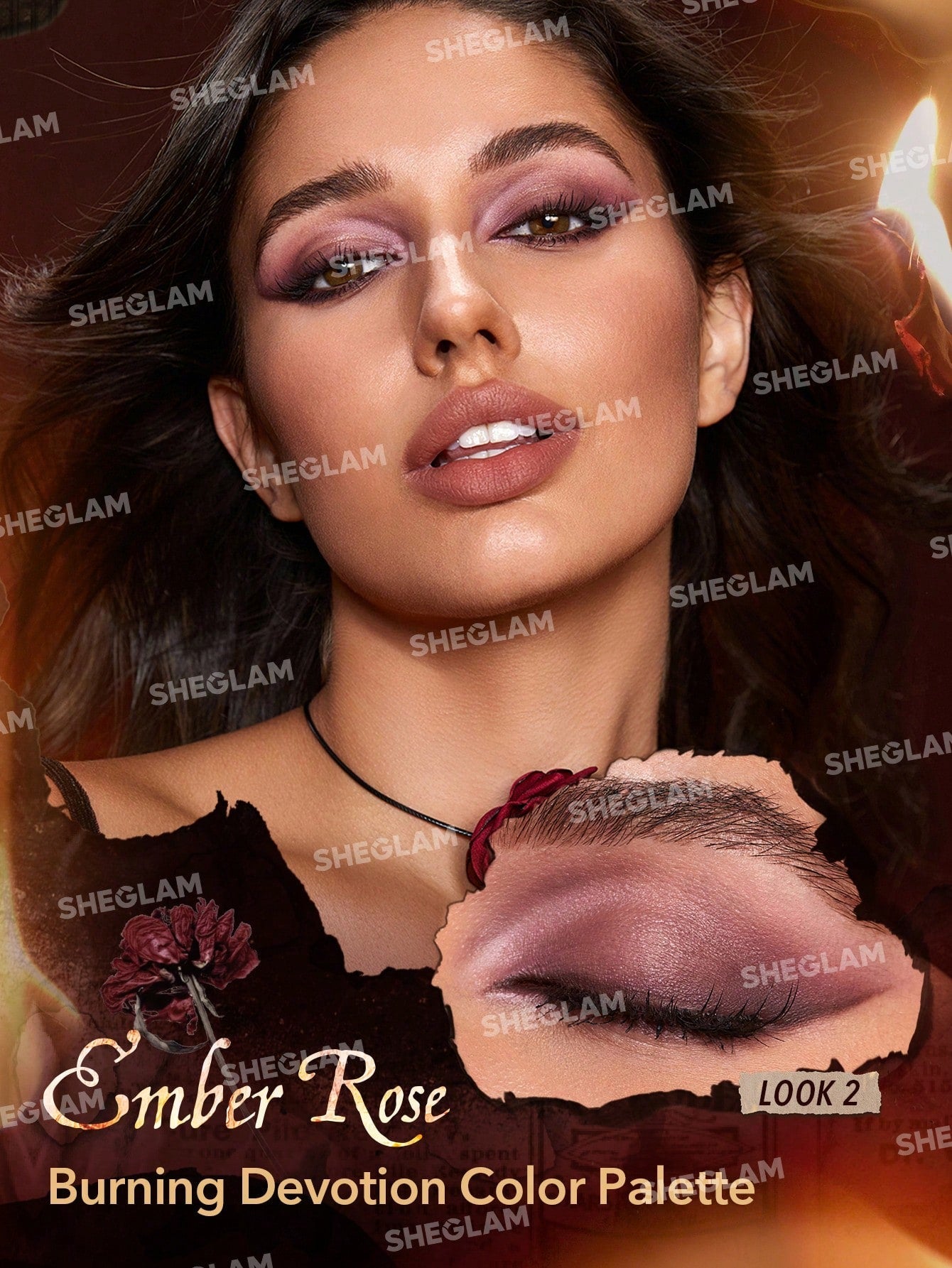 EMBER ROSE BURNING DEVOTION COLOR PALETTE