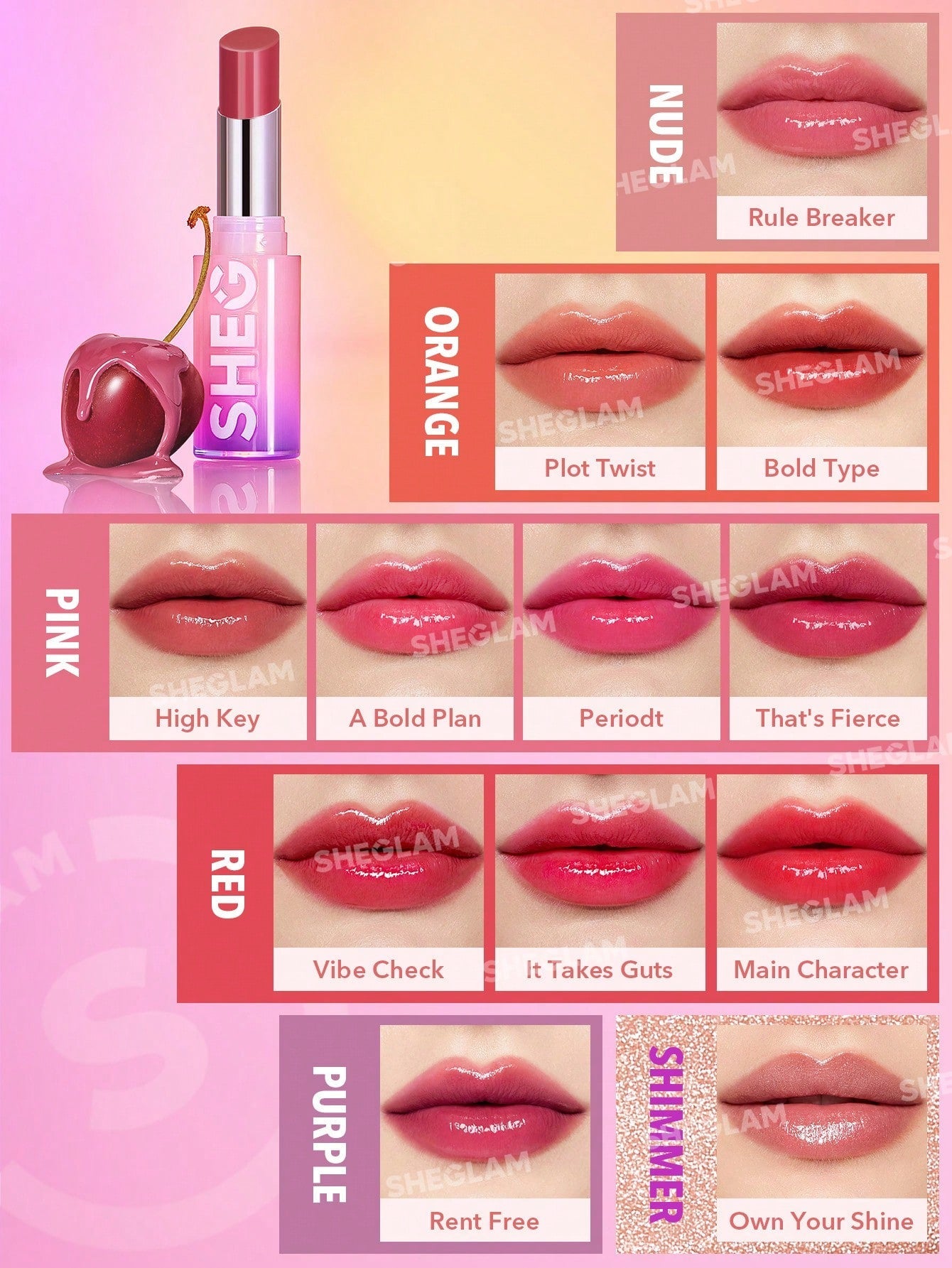 MIRROR KISS HIGH-SHINE LIPSTICK