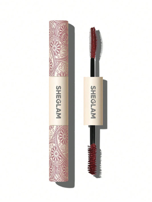 ALL-IN-ONE VOLUME & LENGTH MASCARA-WATERPROOF BURGUNDY