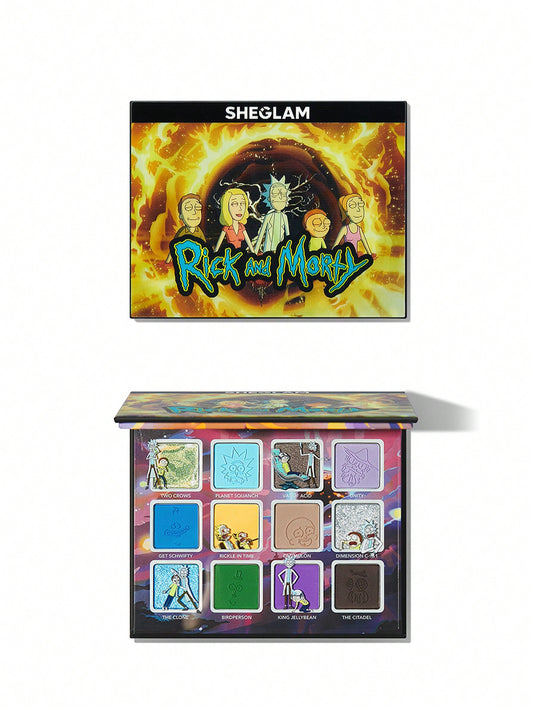 RICK AND MORTY X SHEGLAM THE MEANING(LESSNESS) OF LIFE PALETTE